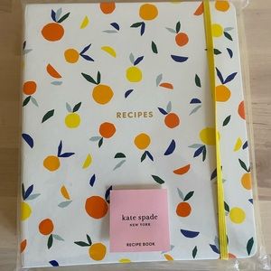 Kate spade recipe book
